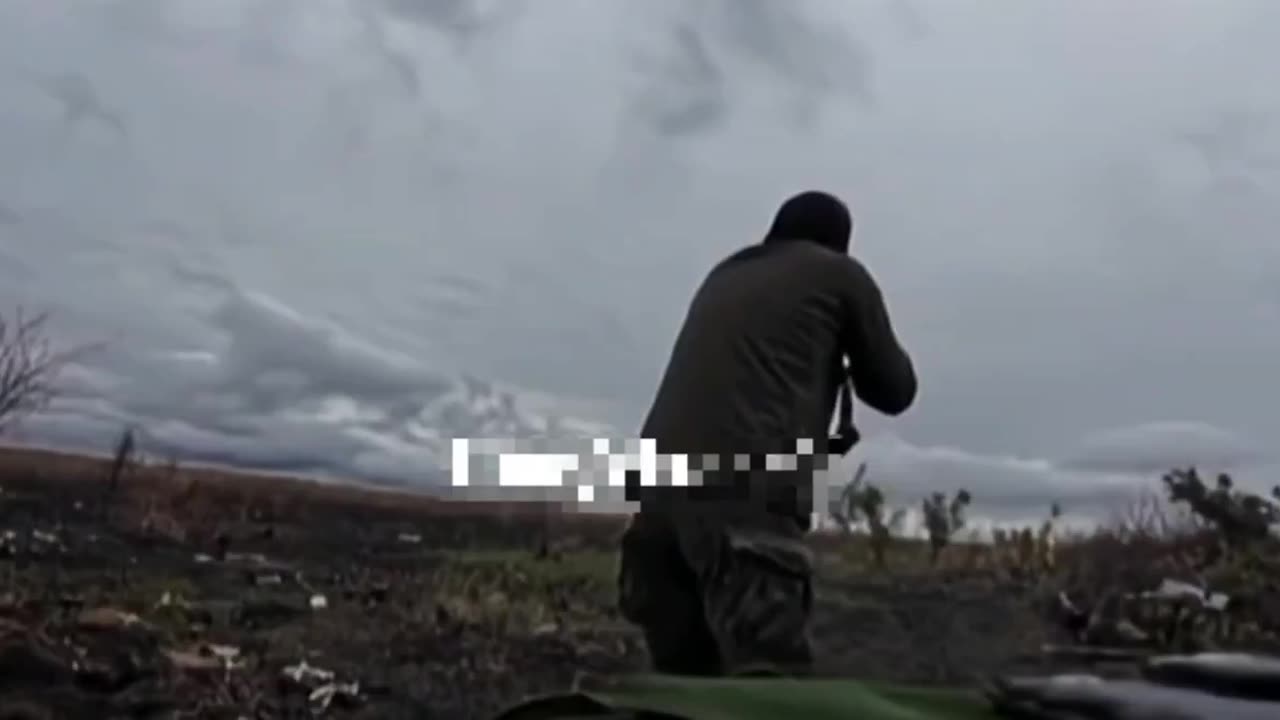 FPV Drone Attacks Position — First-Person View Footage