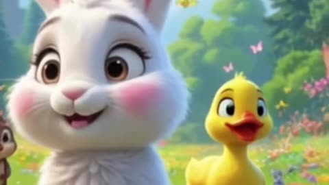 Brave Rabbit Saves a Friend | Short Moral Story for Kids
