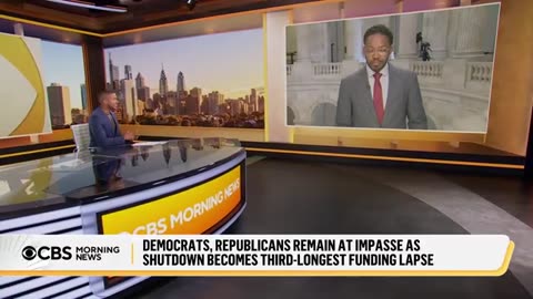 Democrats, Republicans remain deadlocked as shutdown enters Day 20