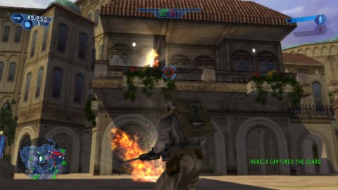 SWBF 2004: Instant Action Naboo: Theed Rebels Gameplay