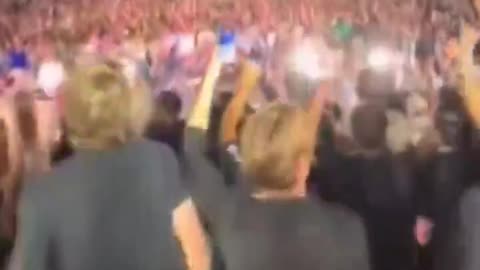 Students at Liberty University gathered to celebrate and praise Jesus