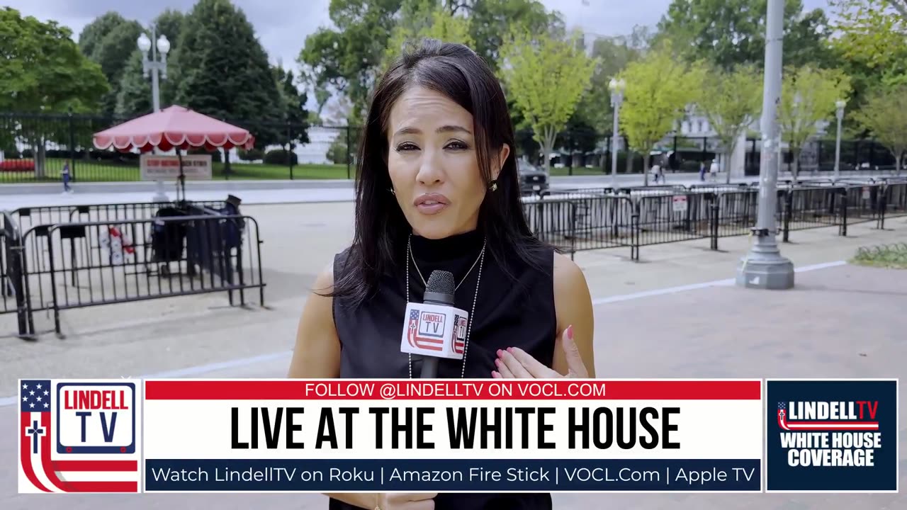LIVE AT THE WHITE HOUSE!