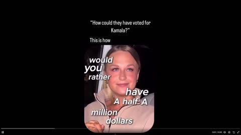 Typical Democrat Voter - yes they are mostly this stupid. Kamala voters, Biden...