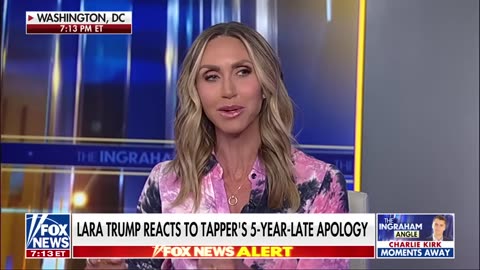Lara Trump: Jake Tapper's Apology for Covering Up Biden's Decline Is 'Too Late'