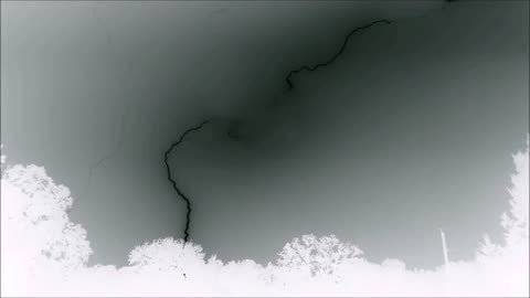 Lightning; infrared; negative filter