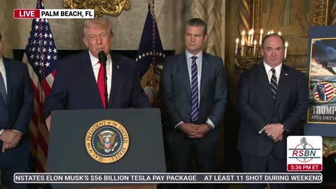 WATCH: New Trump-class Battleships will be made with Steel instead of Aluminum - 12/22/25