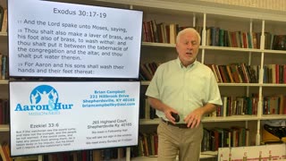 August 3, 2025 "Israel and the Brazen Laver"