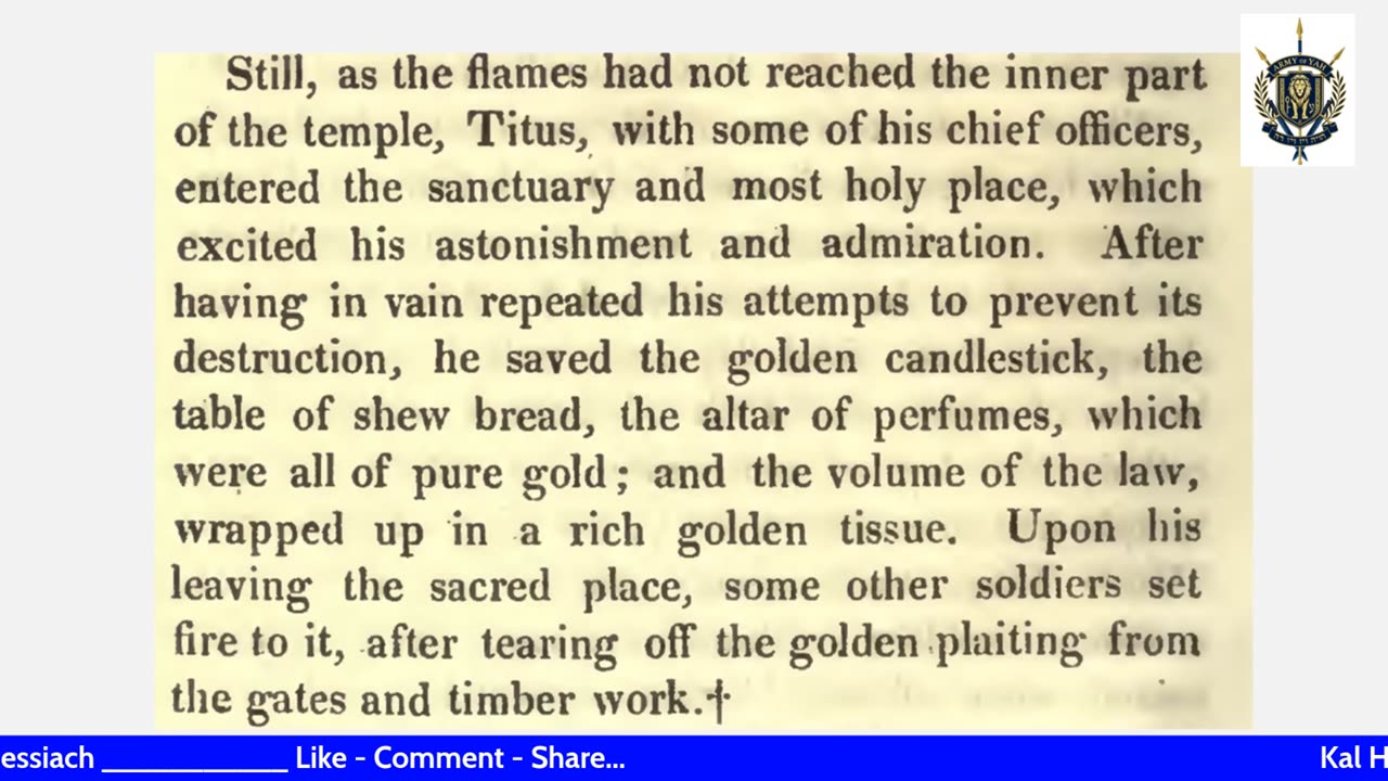 The Fall of Jerusalem - A Black History Story