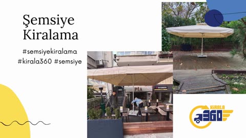 semsiye kiralama