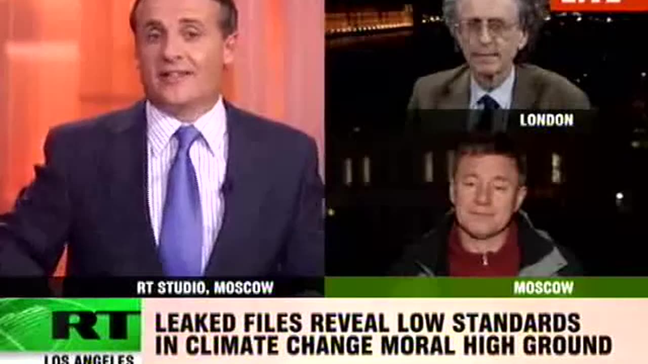 Hot 'Climategate' debate Scientists clash LIVE on RT