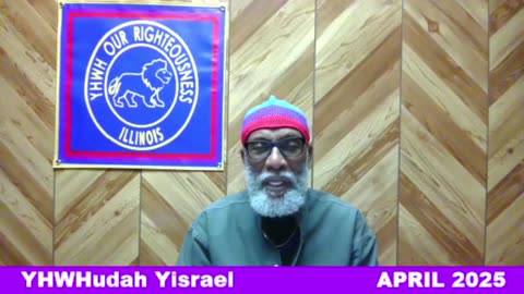 Sabbath with YHWH OUR RIGHTEOUSNESS Chicago [Friday, May 9, 2025] 8:00 p.m. Central/9:00 p.m. Eastern (Jews are Edomites, descendants of Esau. Jews are not Yisraelites)