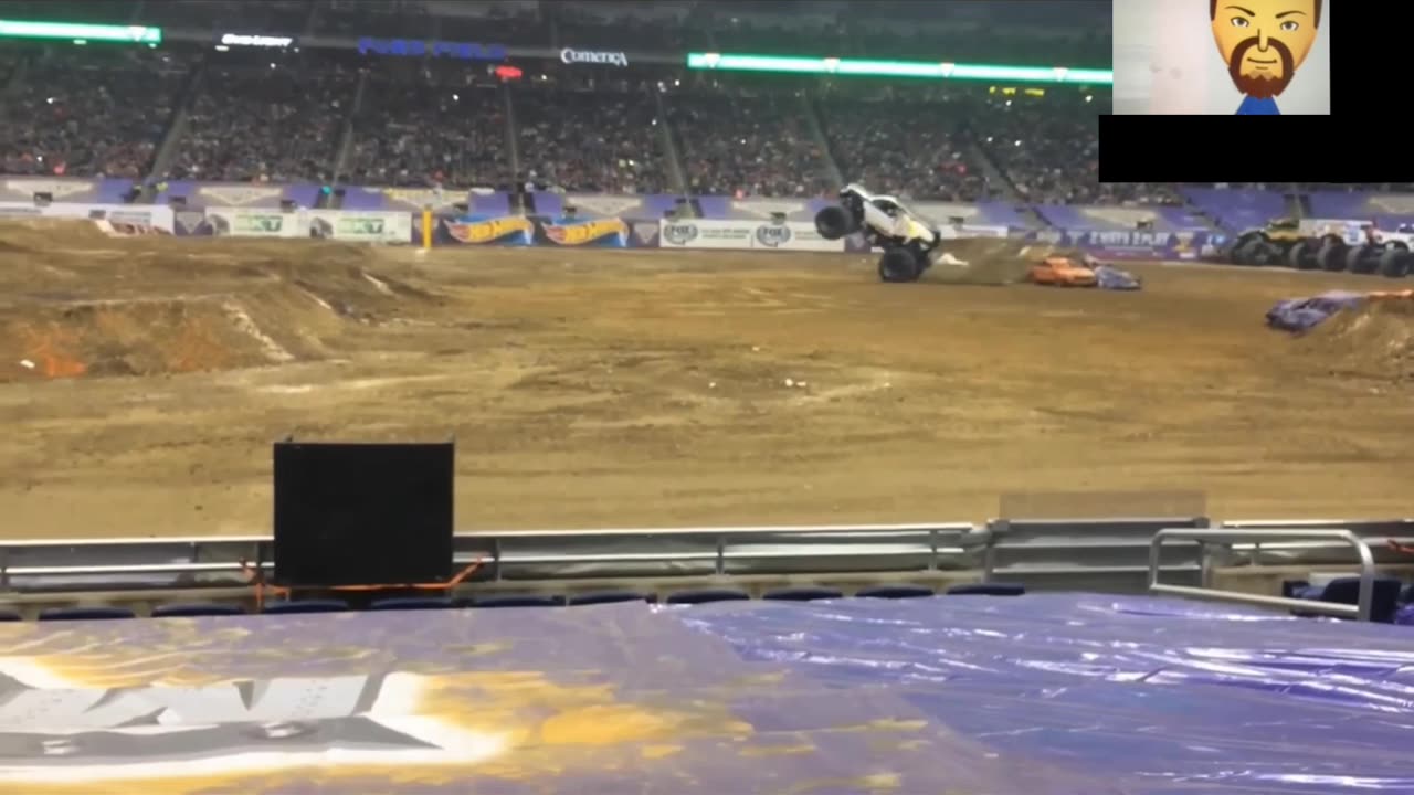 Monster Jam On One Wheel (REACTION)