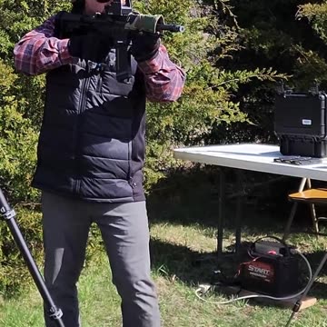 Shooting 9mm 115 gr Unsuppressed rounds