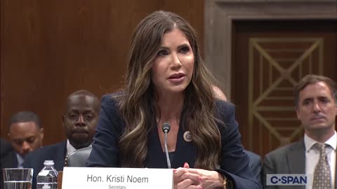 Homeland Security Sec. Kristi Noem Testifies on 2026 Budget Request - 05/08/2025