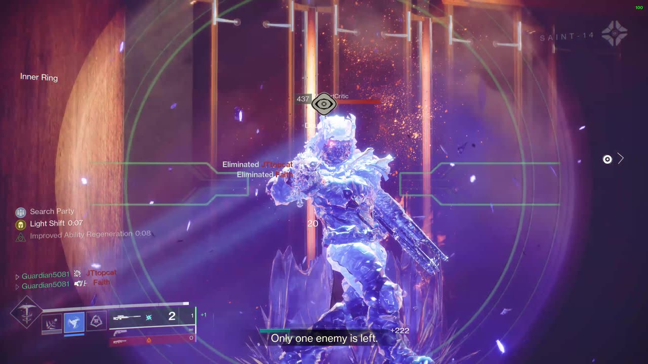 Destiny 2: coldsnap king