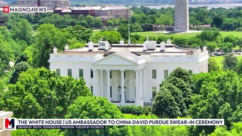 President Trump hosts US Ambassador to Communist China David Purdue Swear-in Ceremony [LIVE]
