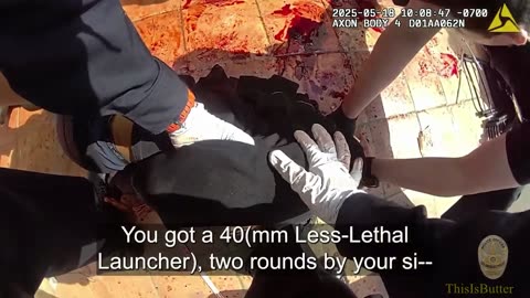 LAPD officers respond to a suicidal man who was covered in blood and died in police custody