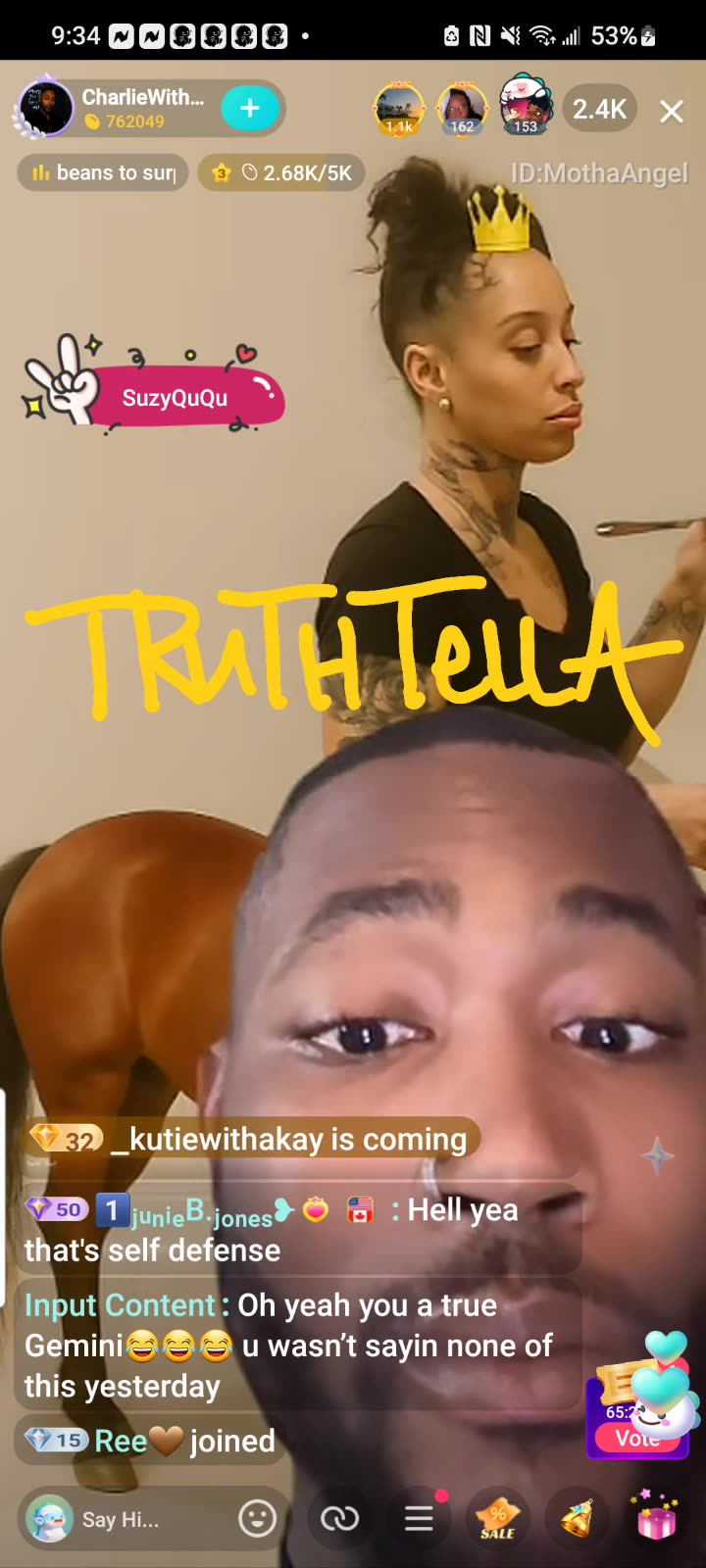 CHARLI WITH THE REALEST COMMENTARY THIS SUNDAY MORNING 8/24%25