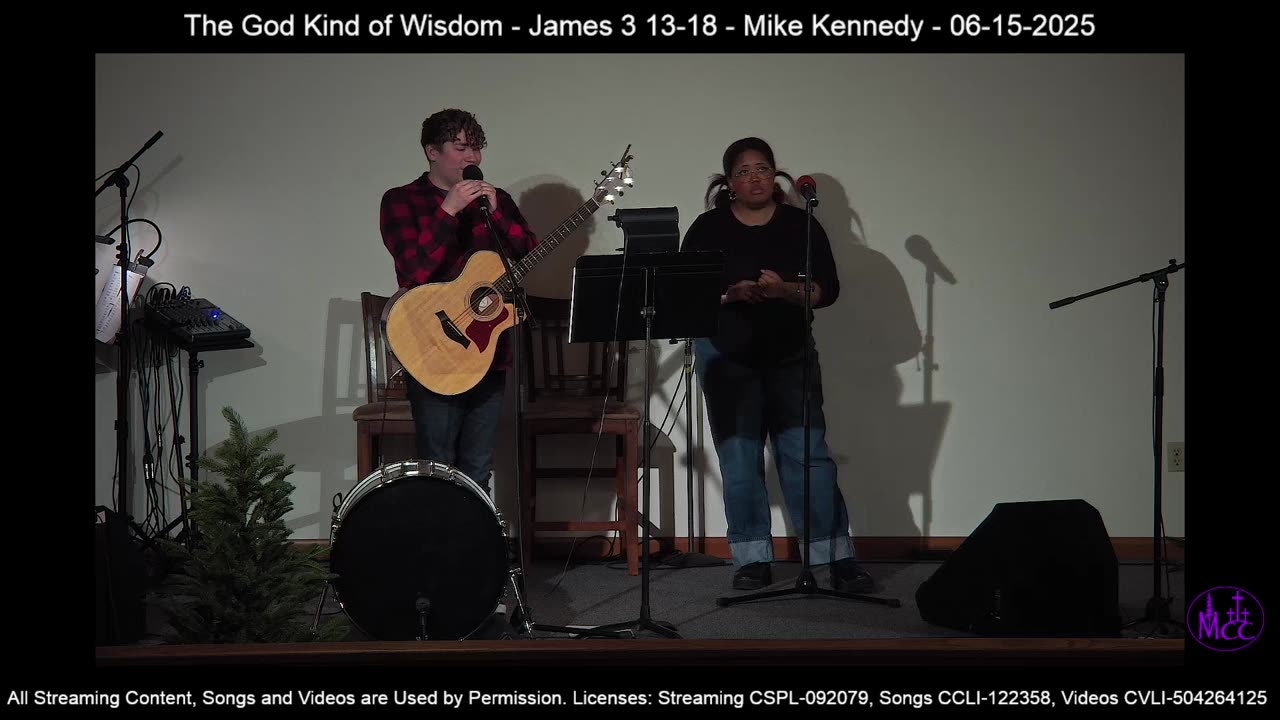 The God Kind of Wisdom - James 3 13-18 - Mike Kennedy - 06-15-2025