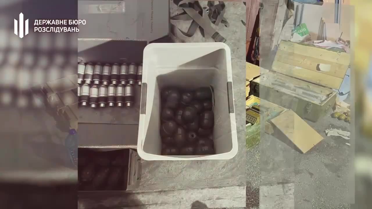 Massive Cache of Weaponry Discovered in Ukrainian Farmer's Garage