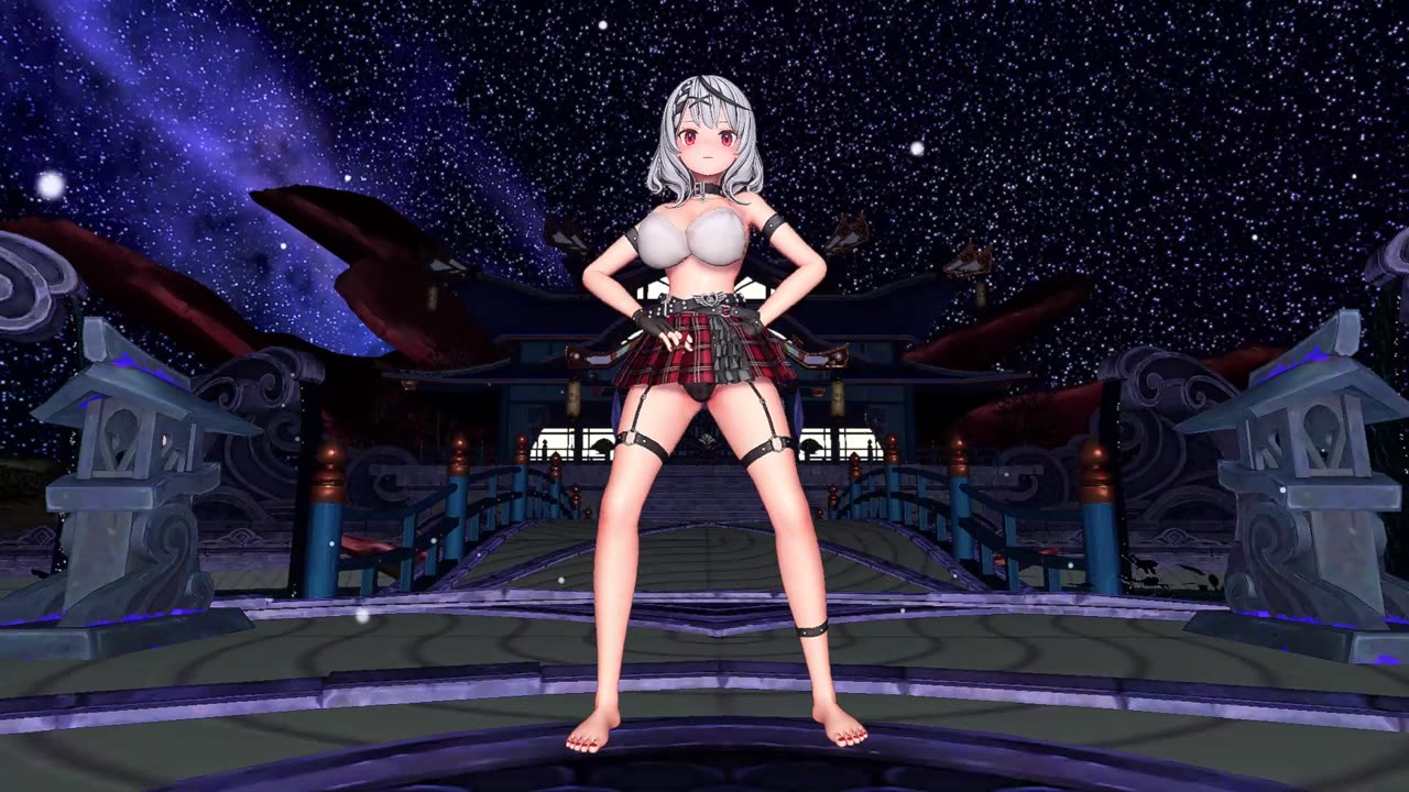 【Hot Dance】沙花叉クロ○/Miniskirt【MMD】