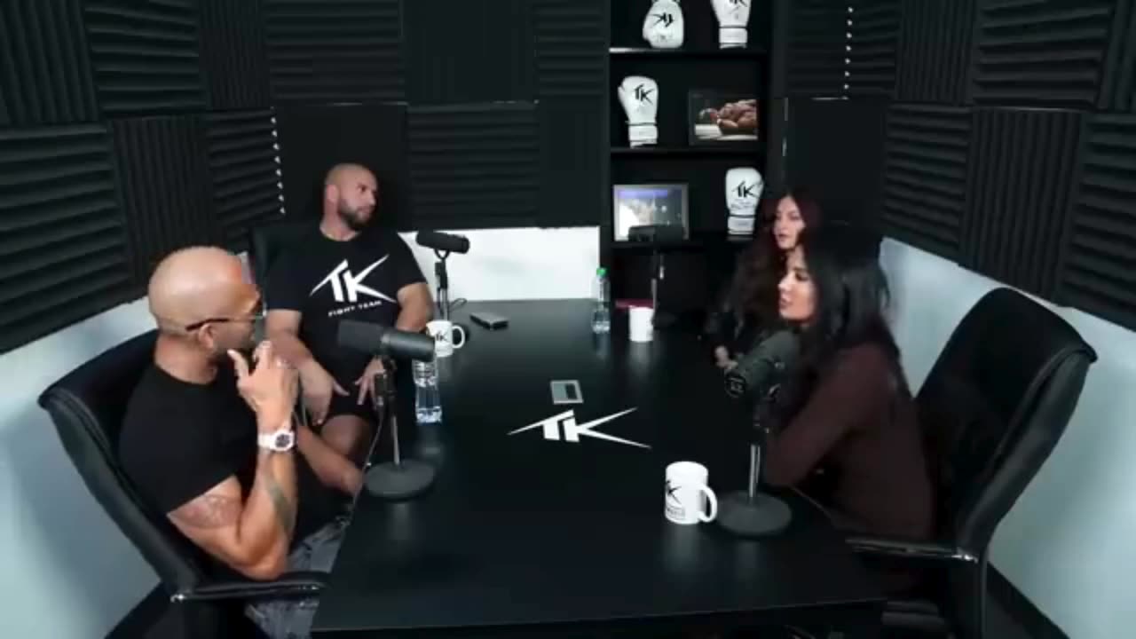 ANDREW TATE VS 2 Alpha Women - UNCENSORED EXCLUSIVE TK Talks Podcast (PART1)