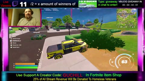Fortnite Giveaway 50 Vbucks to Several Winners Every 60 Minutes