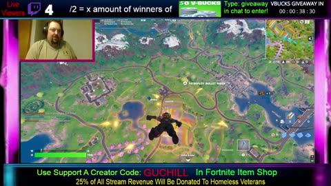 Fortnite Giveaway 50 Vbucks to Several Winners Every 60 Minutes