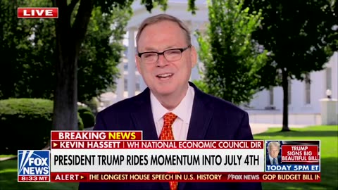 This bill will put JET FUEL into the U.S. economy ⚡ NEC Dir. Kevin Hassett