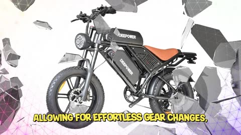 Deepower S8 Electric Bike 2000W+1500W Dual Motor 48V 60AH Battery 20 Inch Fat Tire Adult Ebike