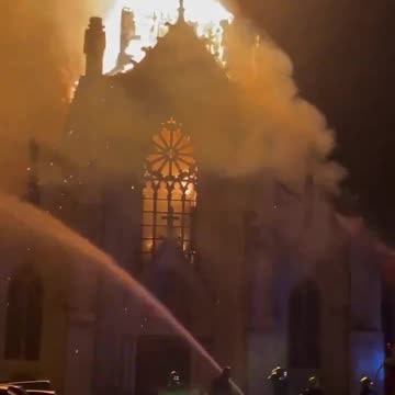 Migrants Burn French Church
