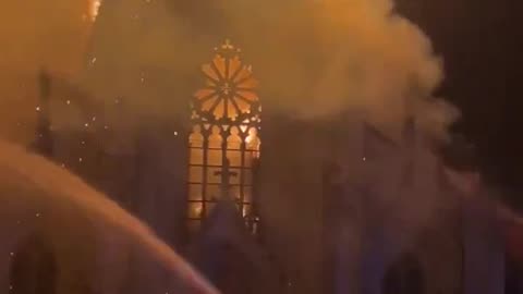 Migrants Burn French Church