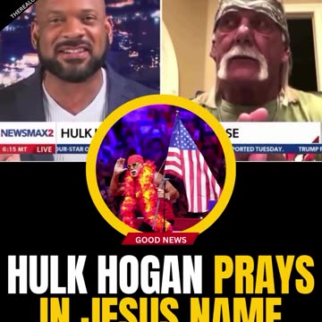 Hulk Hogan Prays - In Jesus name AMEN! 🙏