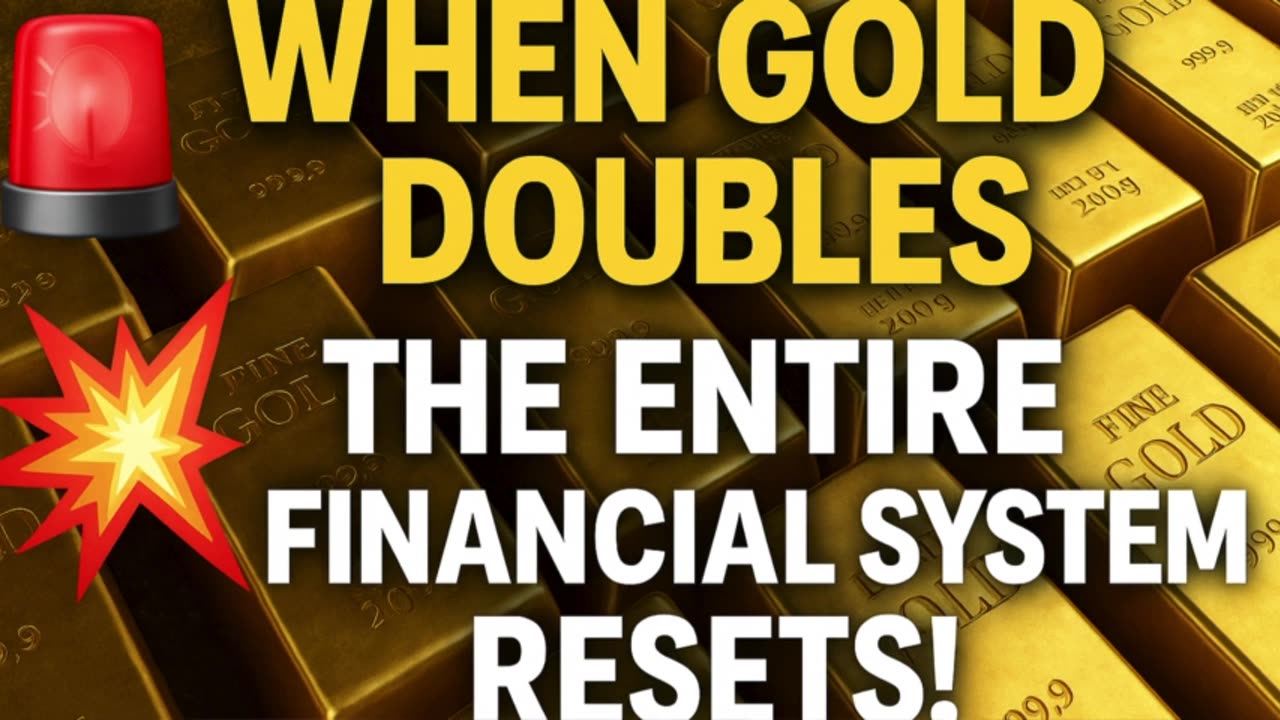 🔥When Gold Doubles, The Old World Ends — The Reset Begins!