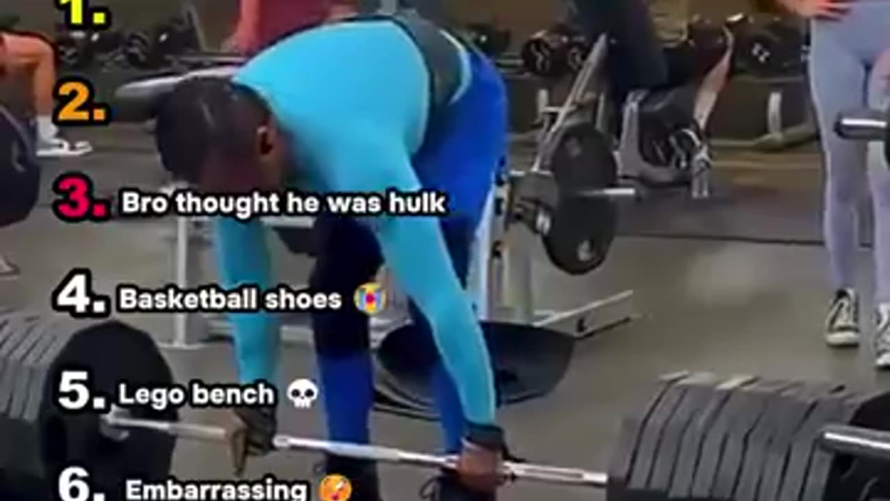 Amazing: Ranking The Best Gym Fails