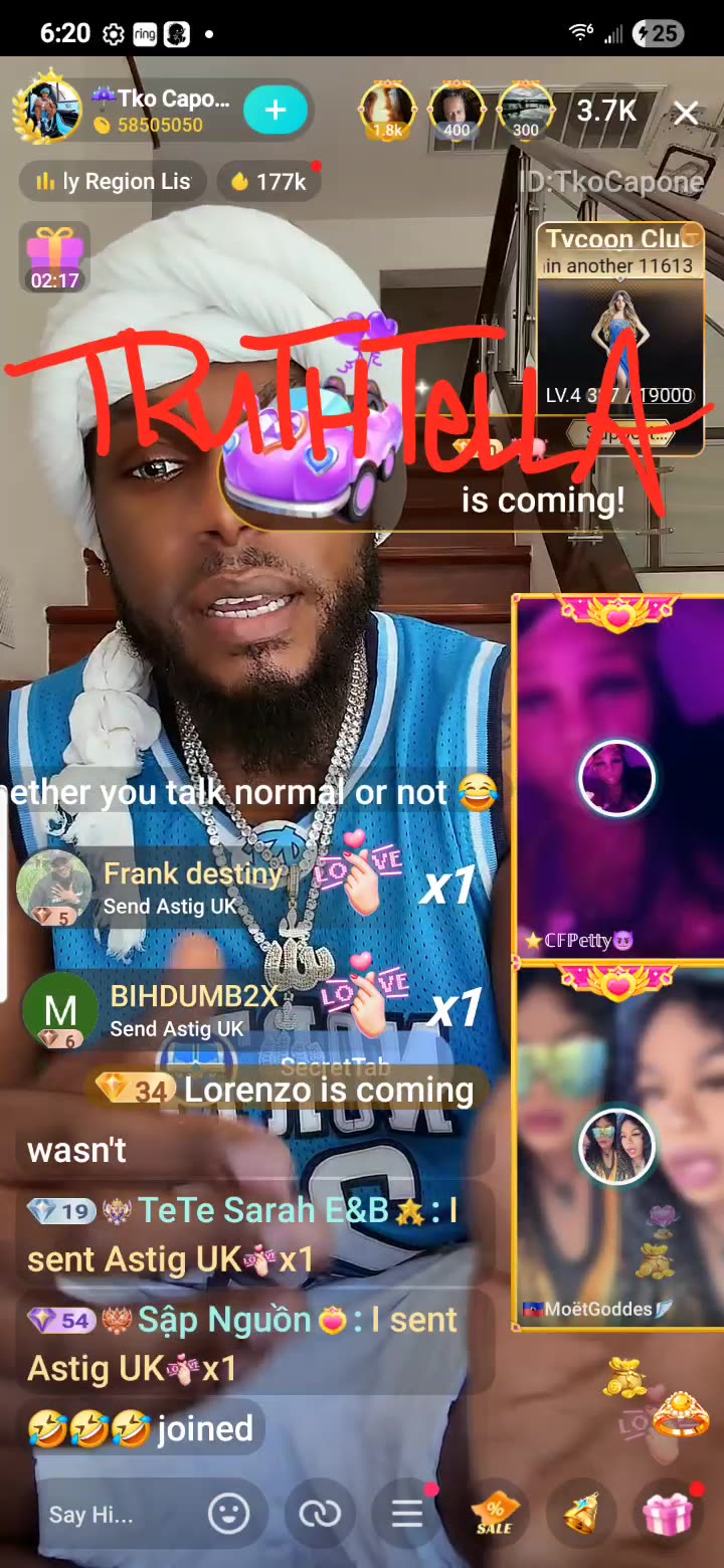 HOT COCOA & MOETGODDESS GAG TKO CAPONE