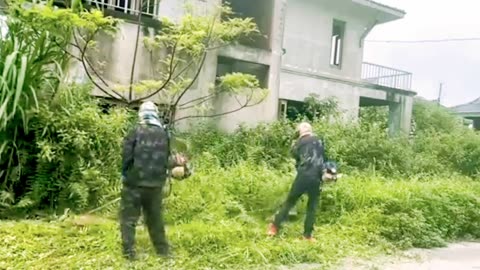 Enjoy the work of clearing weeds and such PART 3