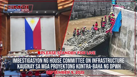 Imbestigasyon ng House Committee on Infrastructure kaugnay sa mga proyektong kontra-baha ng DPWH