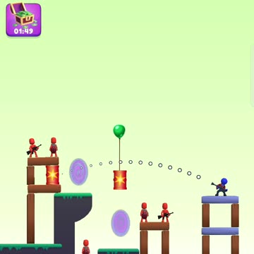 Bazooka Boy Game Level 88