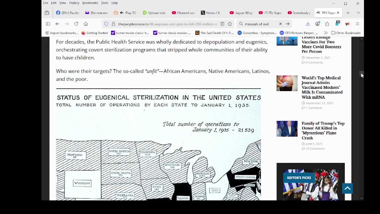 RFK Exposes CDC Plot To Kill 200 Million White Americans