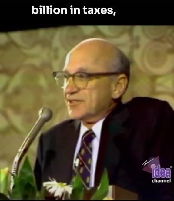 "The real tax on the American people is what government spends."