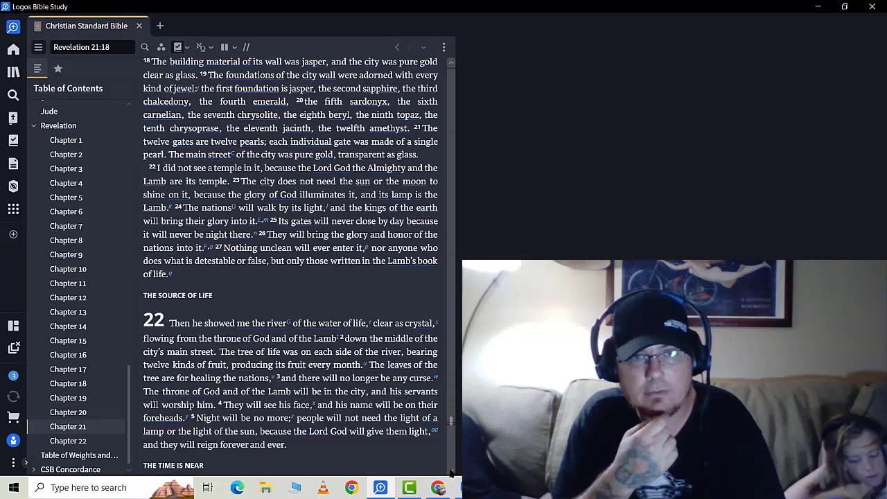 a crystal clear river and the tree of life [The Bride of Christ]