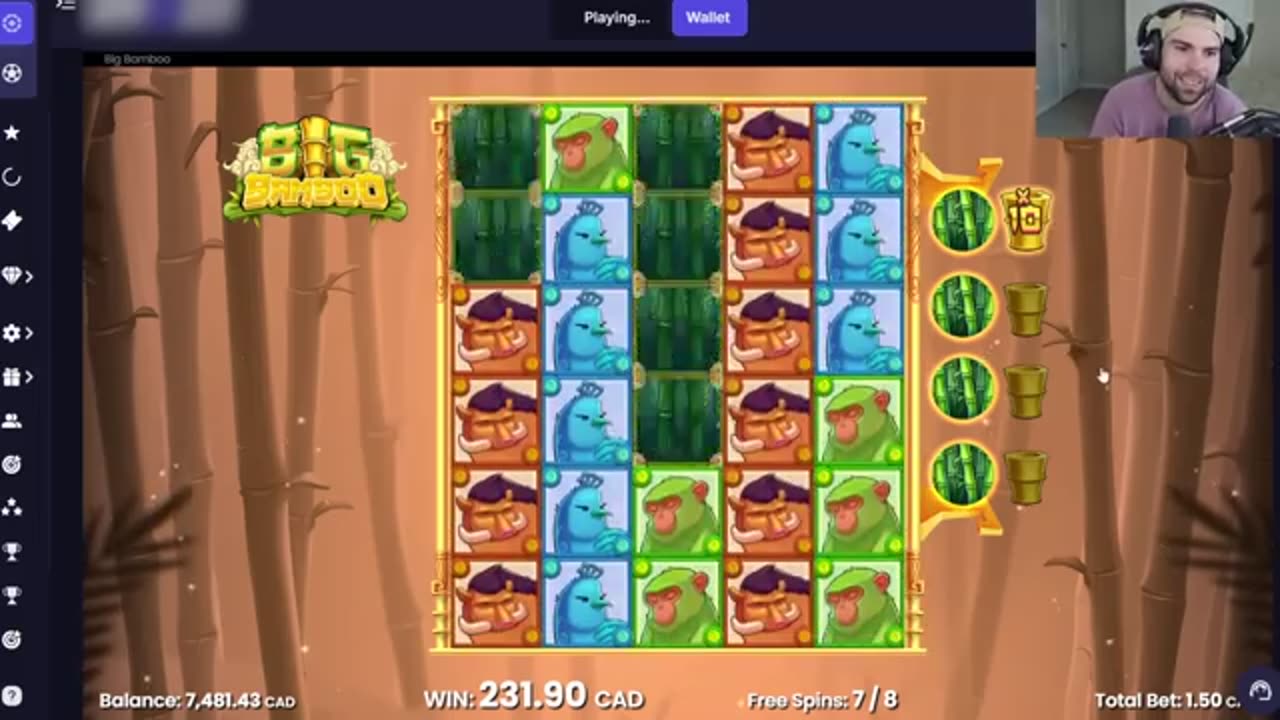 The CRAZIEST DOUBLE BAMBOO Hit Paid A RECORD WIN!