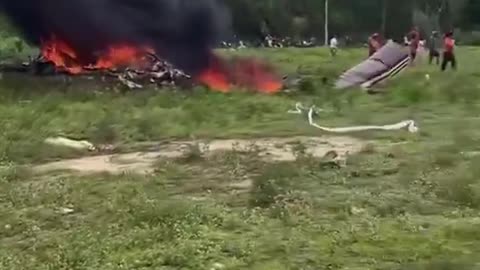 Police helicopter crashes in Prachuap Khiri Khan province, Thailand, killing 3 officers.