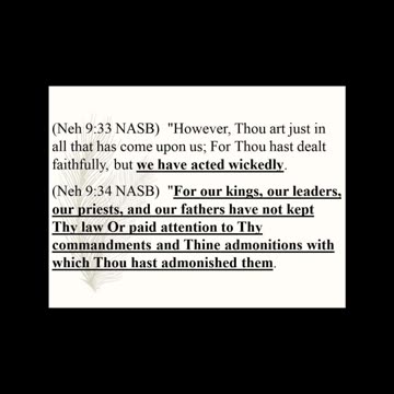 "acting wickedly" - A Scriptural Definition