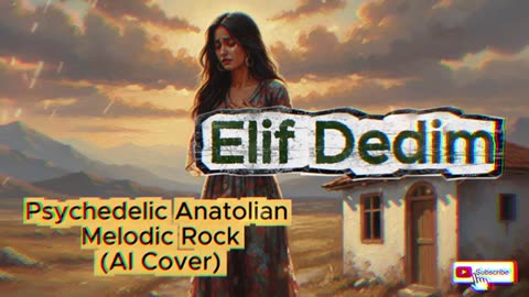 Elif Dedim De Dedim (AI Psikedelik Anadolu Rock Cover)