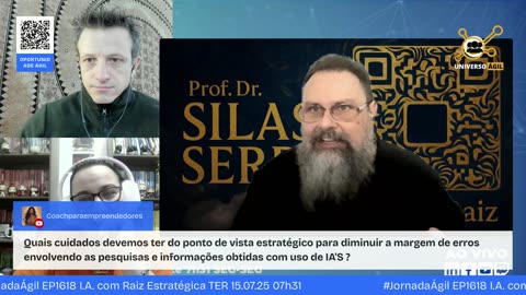 #JornadaÁgil EP1618 I.A. com Raiz Estratégica TER 15.07.25 07h31
