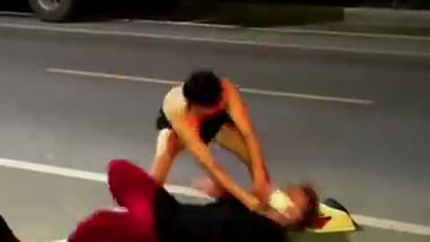 Chinese kung fu, actual street fighting,