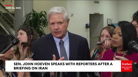 GOP Senator Says The U.S. Could 'Actually Have A Negotiation With Iran' Following Strikes