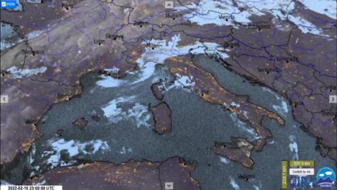 Miran Rubin - Aktivacija Vulkana Etna - 10/11-02-2022
